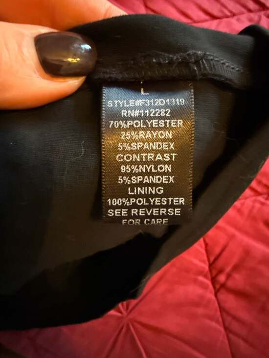 Fable Mesh Inset Sheer V-Neck Bodycon Mini Dress - Picture 8 of 8